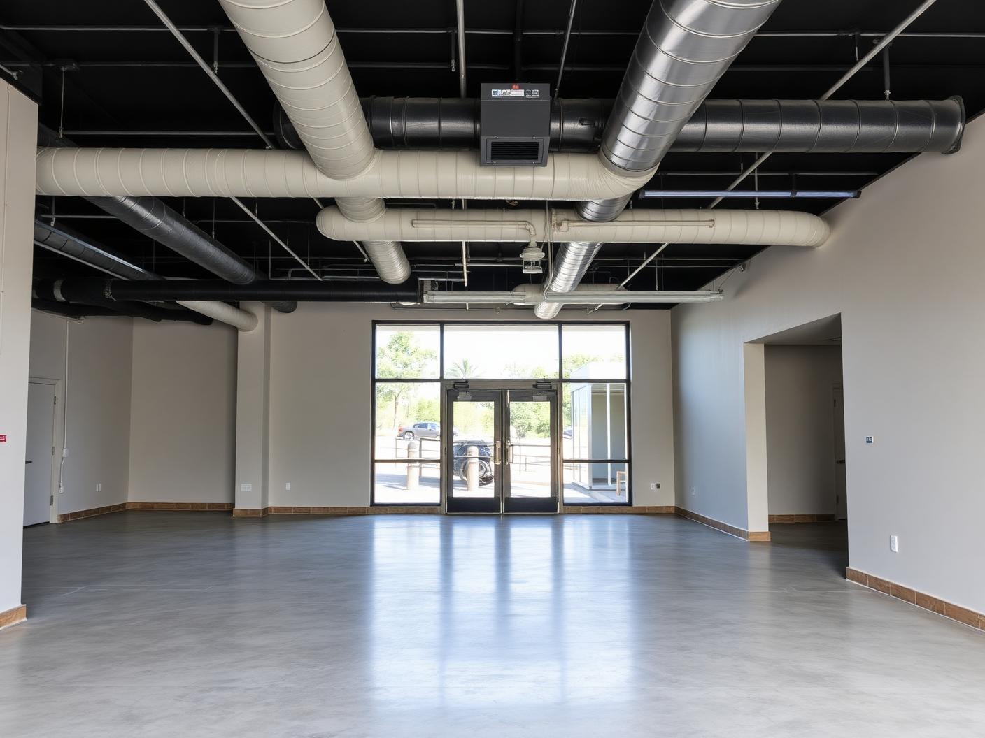Commercial tenant build-out nearing completion